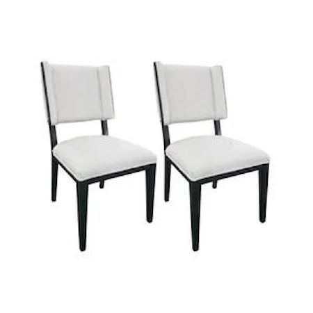 Owen Wing Dining Chair, Upholstered